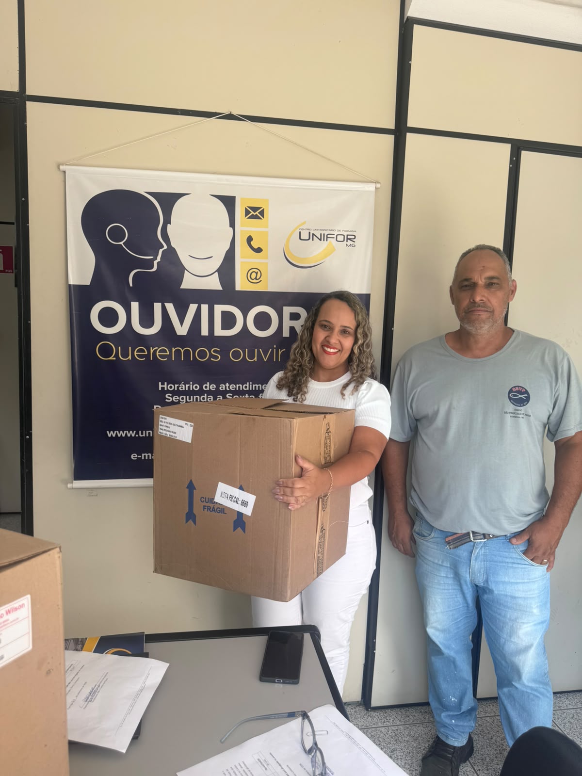 DOAÇÃO – ASILO SÃO FRANCISCO DE ASSIS