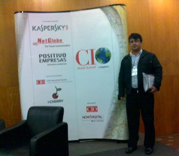 Coordenador de Informática do UNIFOR-MG participa do CIO Global Summit