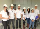 Acadêmicos de Fisioterapia fazem visita técnica a empresa de calcinação