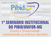 1º Seminário Institucional do PIBID/UNIFOR-MG será realizado nesta quinta e sexta-feira