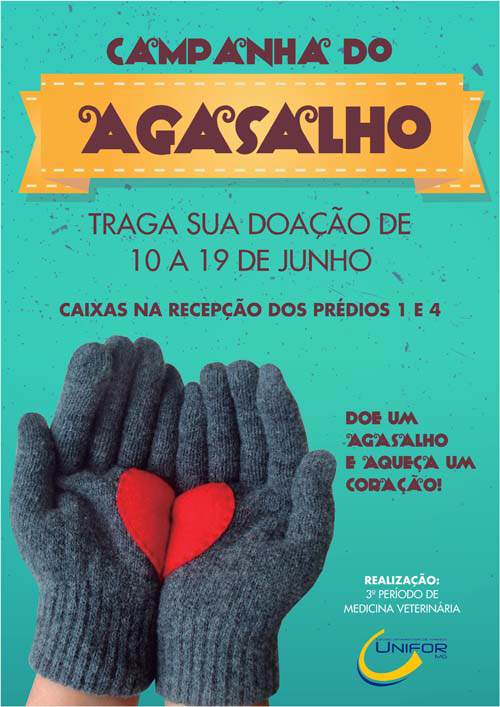 Alunos do UNIFOR-MG promovem Campanha do Agasalho