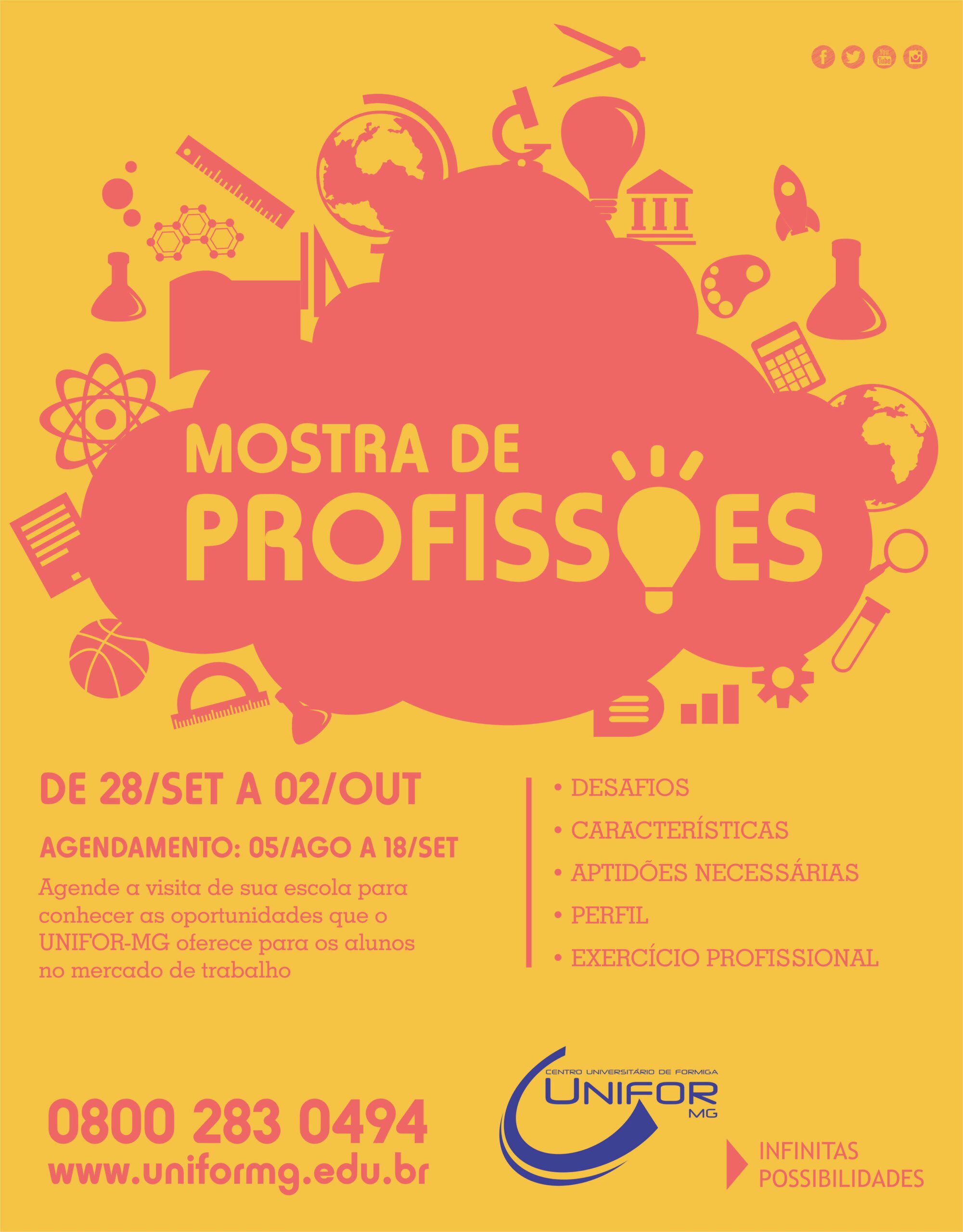 Abertas as inscrições para a Mostra de Profissões 2015