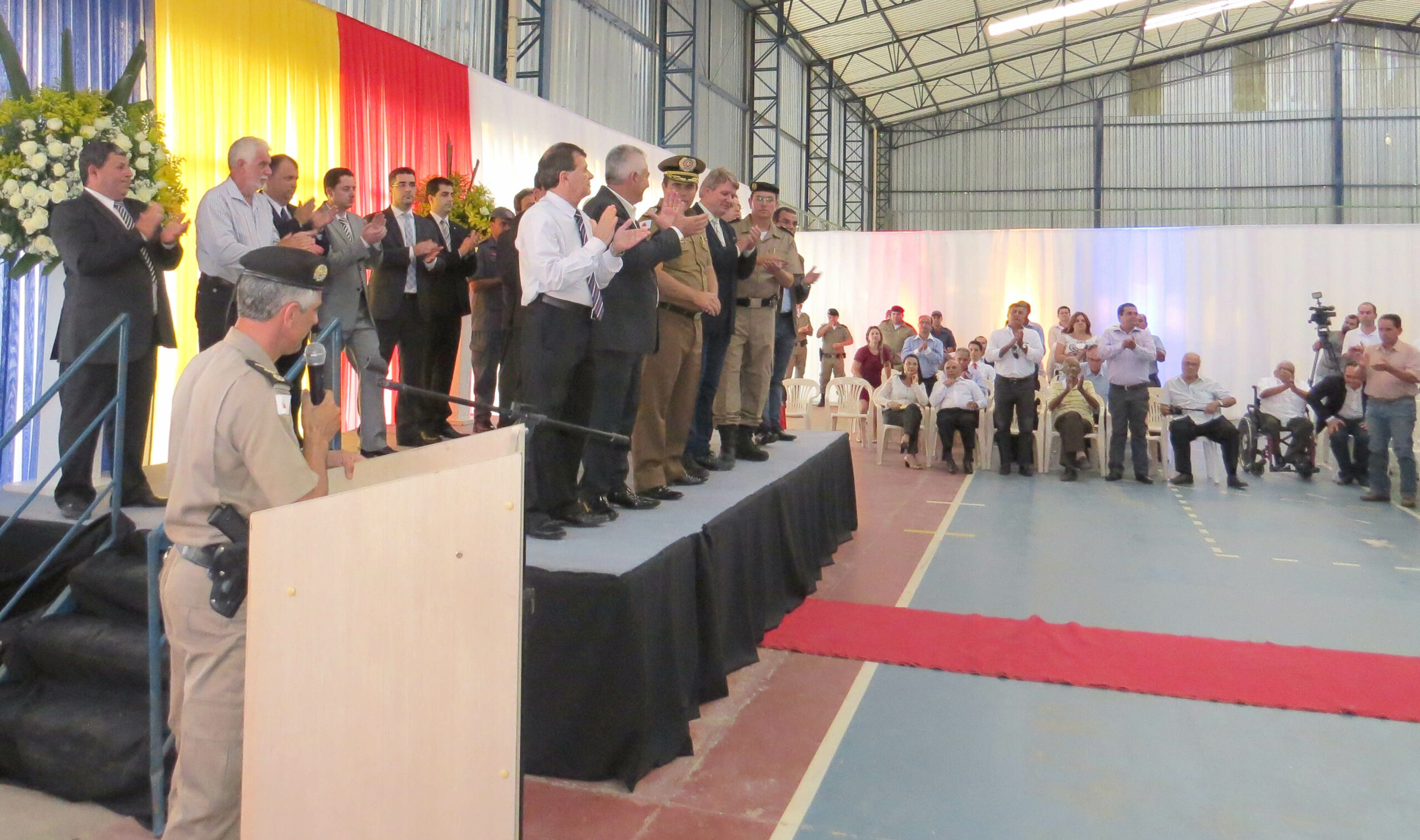 Clube UNIFOR-MG sedia solenidade de instalação do 63º Batalhão da Polícia Militar