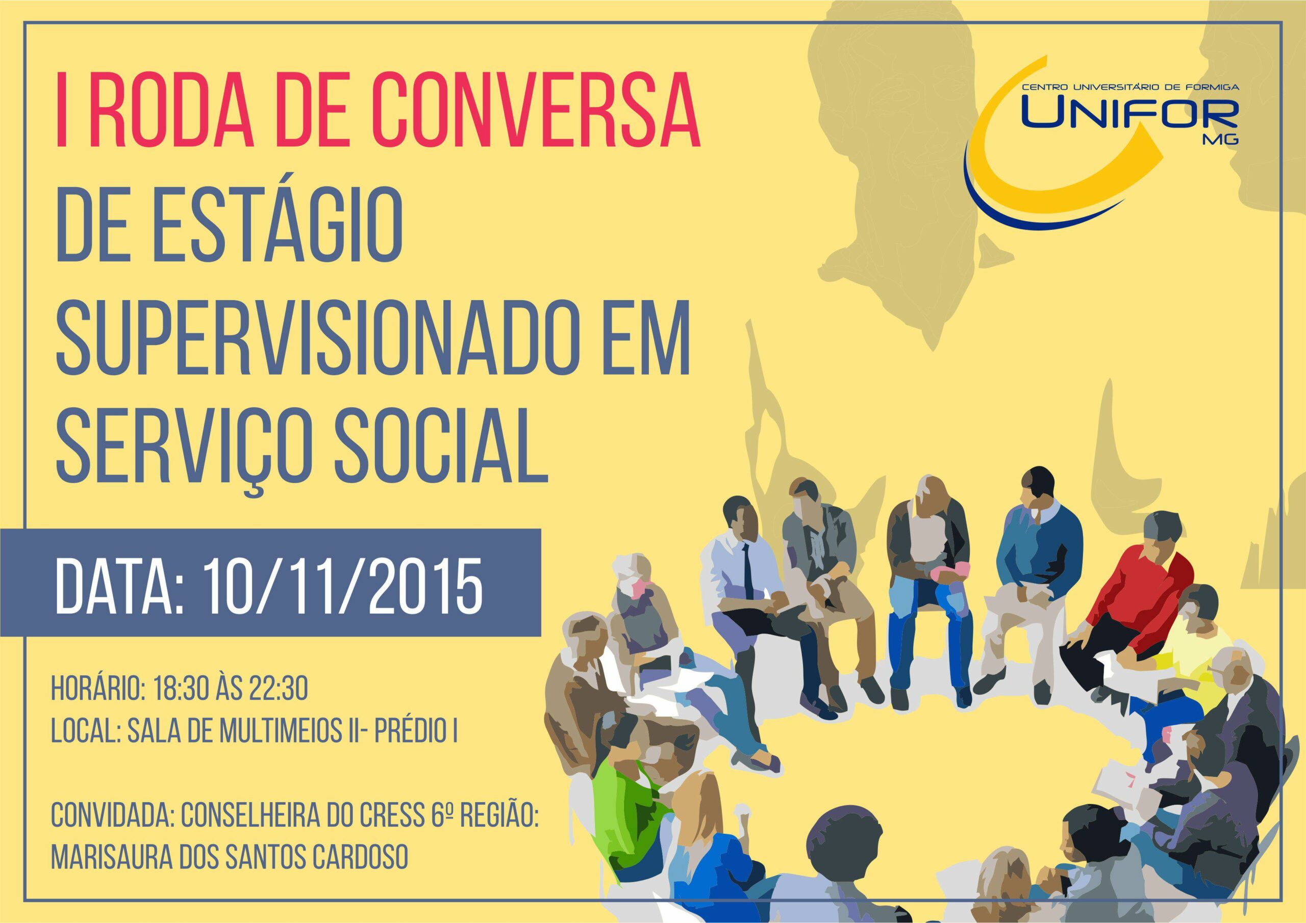 Coordenação do curso de Serviço Social promove Roda de Conversa de Estágio Supervisionado