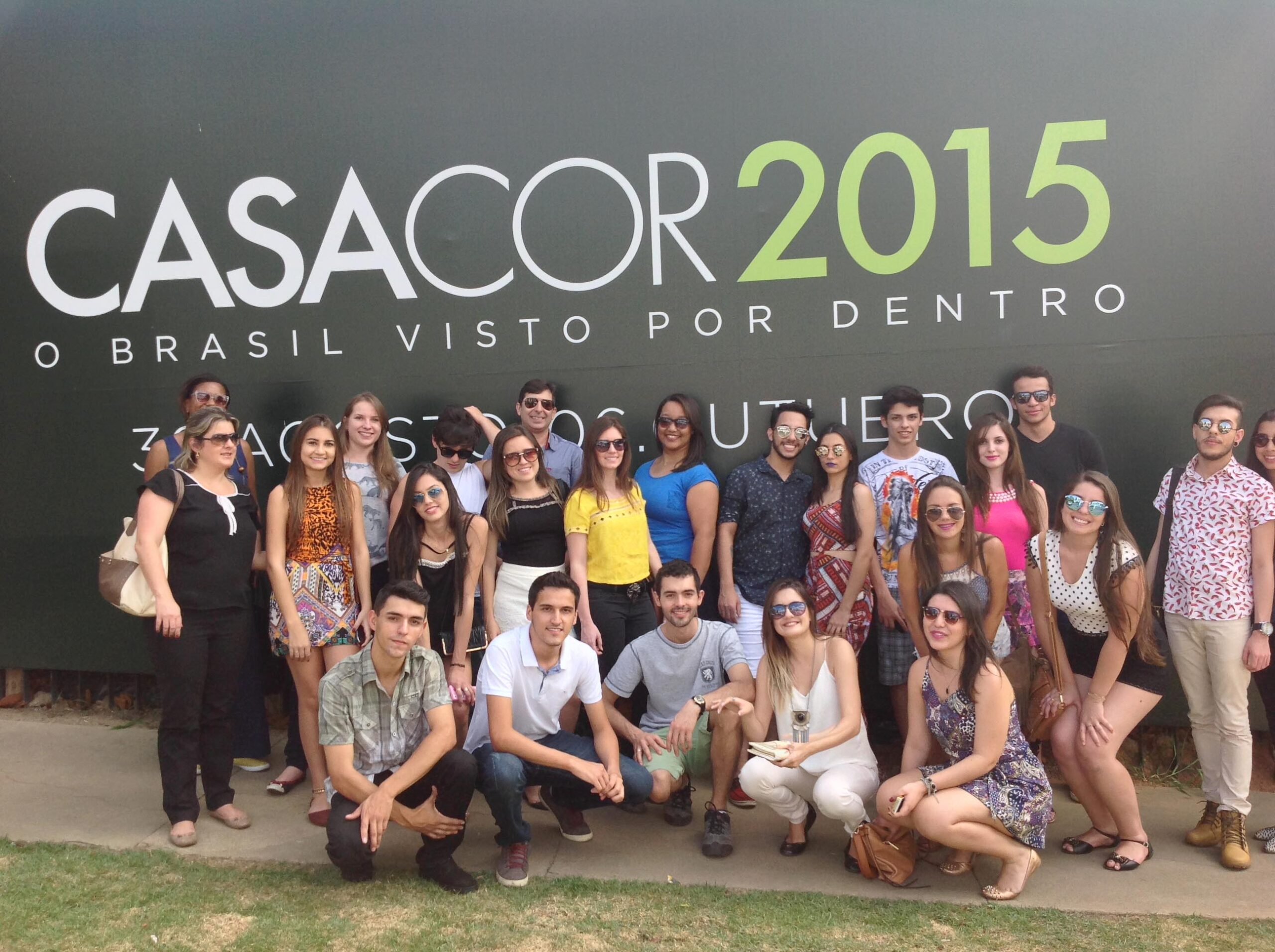 Alunos de Arquitetura e Urbanismo visitam a Casa Cor Minas Gerais