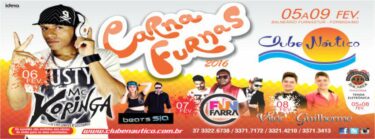 Clube Náutico e UNIFOR-MG firmam parceria para desconto de 50% nos pacotes do Carnafurnas 2016