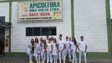 Alunos de Medicina Veterinária visitam apicultura