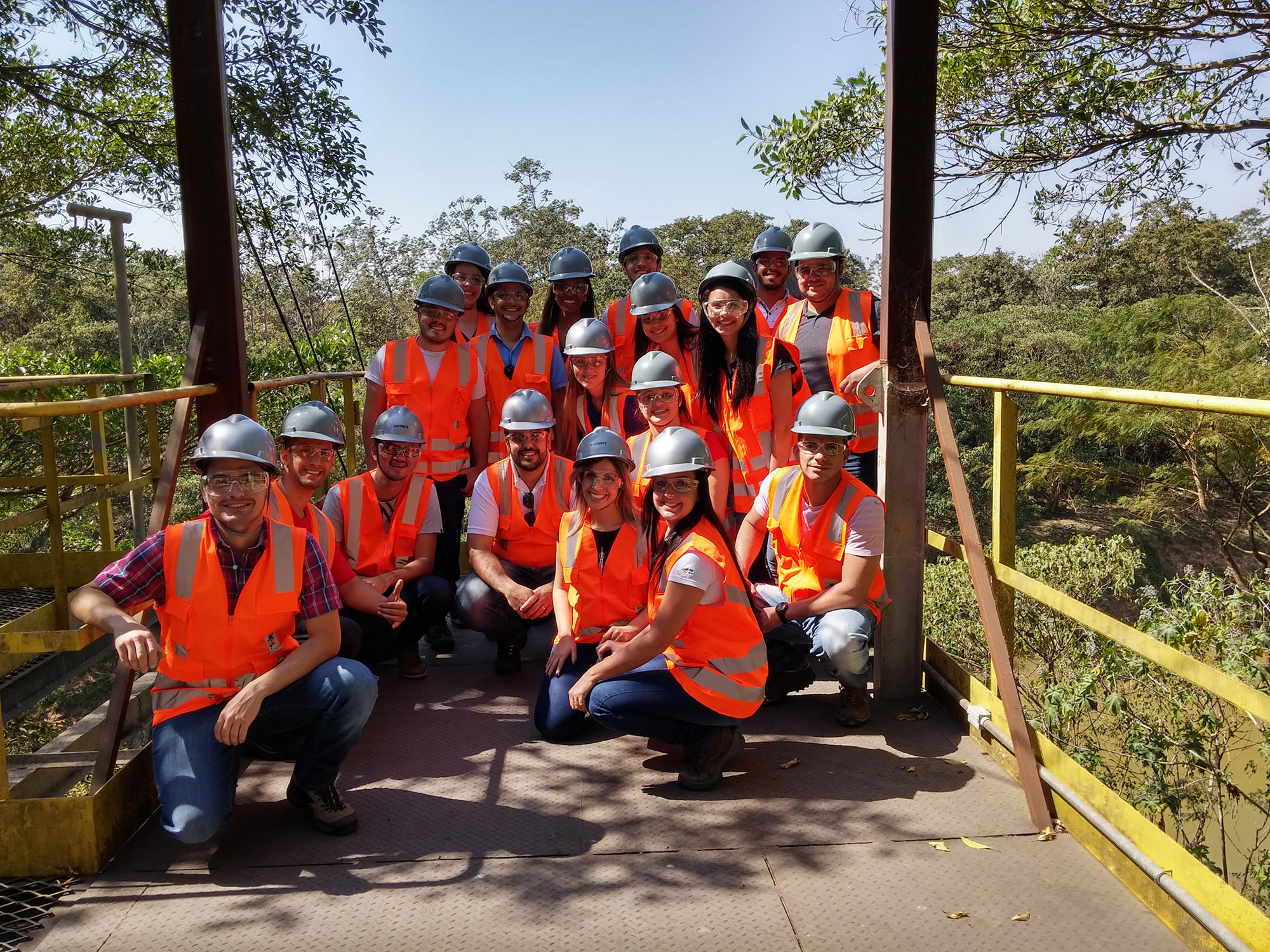 Alunos do Curso de Engenharia Ambiental e Sanitária participam de visita técnica