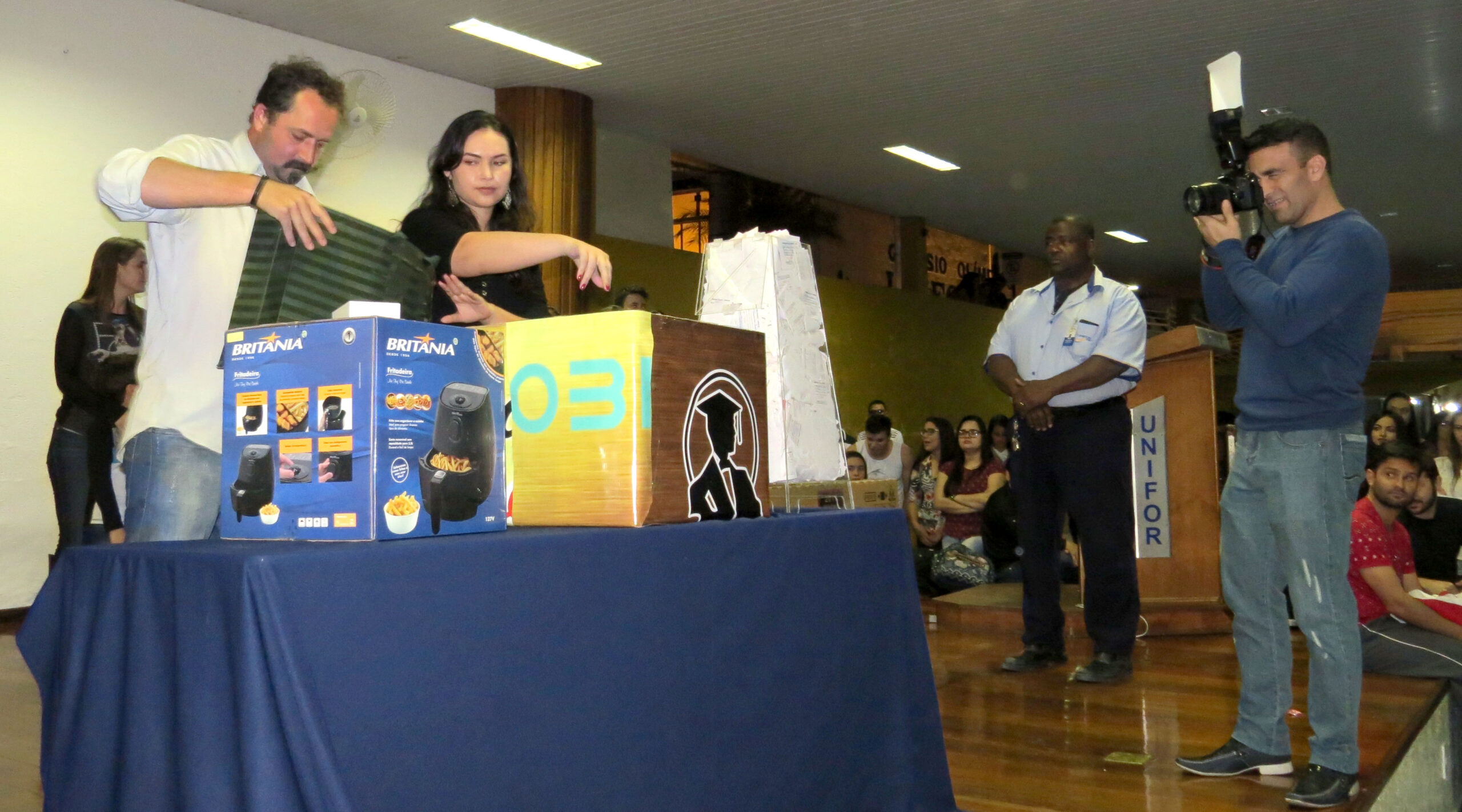 Comissão de Formatura realiza sorteio de prêmios