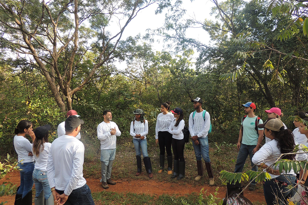 Discentes de Ciências Biológicas participam de trabalho de campo