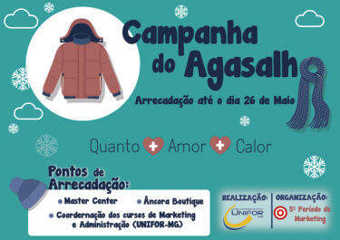 Alunos de Marketing promovem Campanha do Agasalho