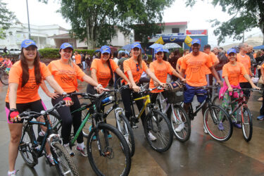 Passeio Ciclístico do PIBID/UNIFOR-MG é realizado em Formiga