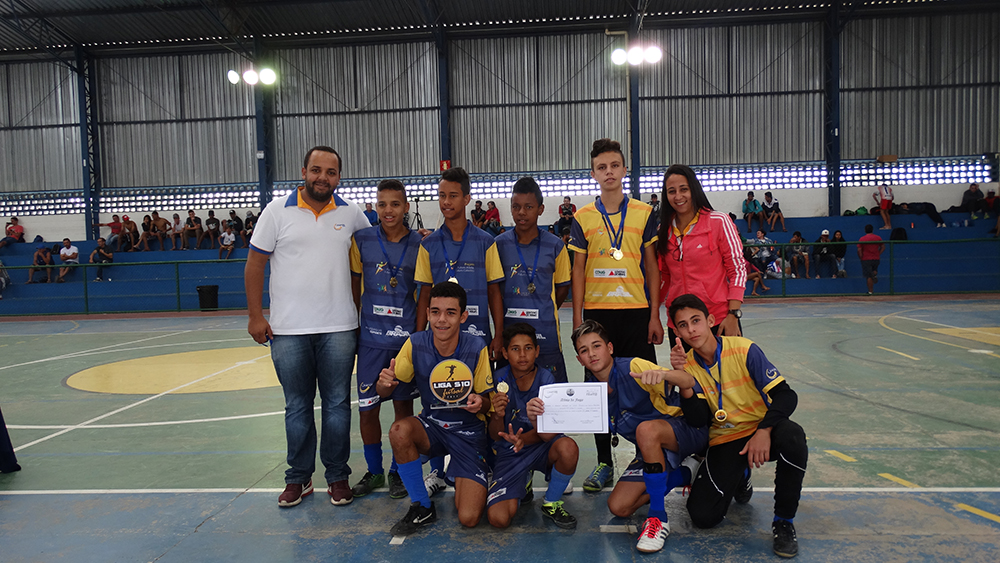 Equipes do Projeto Futuro Atleta, Futuro Cidadão conquistam títulos na Liga S10 de Futsal