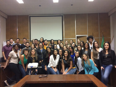 Alunos de Direito participam de visita técnica ao Programa Justiça e Cidadania