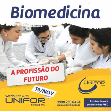 BIOMEDICINA: A PROFISSÃO DO FUTURO