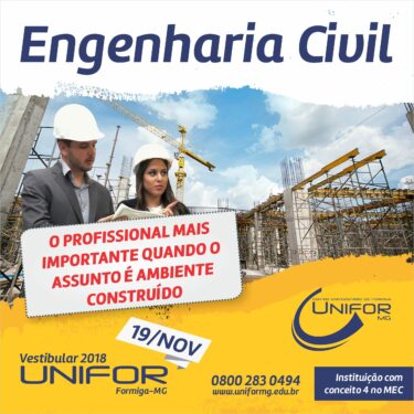 ENGENHARIA CIVIL: O PROFISSIONAL MAIS IMPORTANTE QUANDO O ASSUNTO É AMBIENTE CONSTRUÍDO