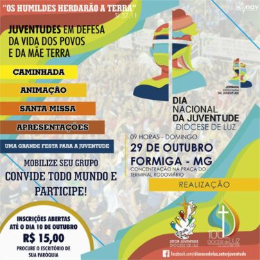 UNIFOR-MG é parceiro no Dia Nacional da Juventude