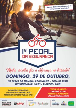 UNIFOR-MG é parceiro do 1º Pedal da Segurança da Polícia Militar