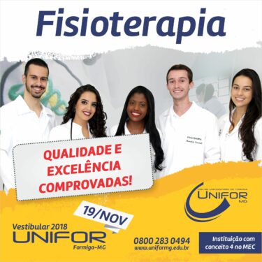 FISIOTERAPIA: QUALIDADE E EXCELÊNCIA COMPROVADAS