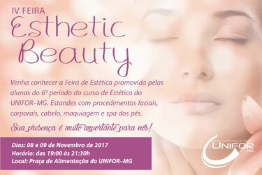 IV Feira Esthetic Beauty será promovida nos dias 8 e 9