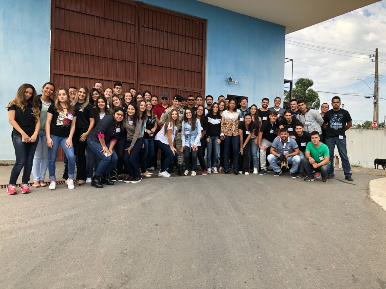 ALUNOS DE DIREITO DO UNIFOR-MG VISITAM PENITENCIÁRIA DE FORMIGA