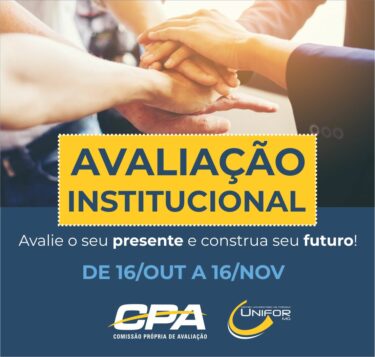 ÚLTIMOS DIAS PARA PARTICIPAR DA AVALIAÇÃO INSTITUCIONAL