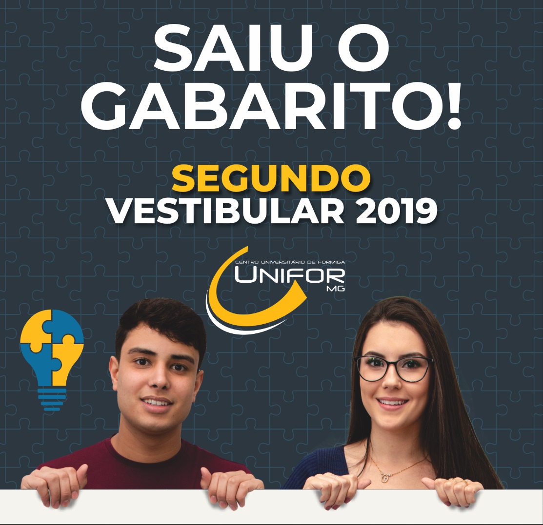 GABARITO – 2º VESTIBULAR