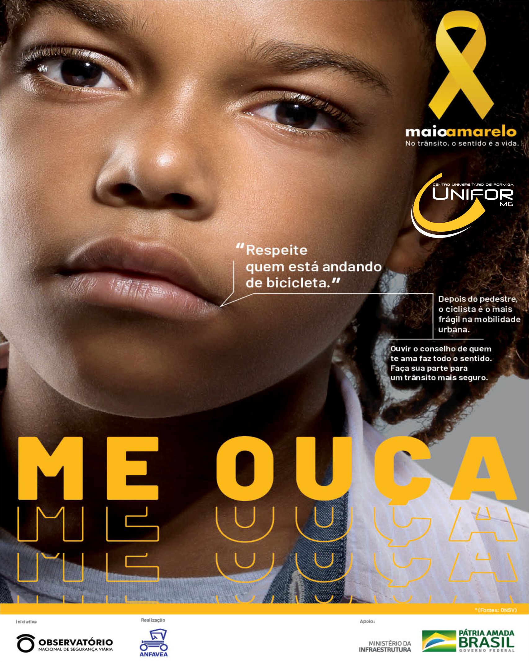 FUNDAÇÃO EDUCACIONAL DE FORMIGA DIVULGA ATIVIDADES DO MOVIMENTO “MAIO AMARELO”