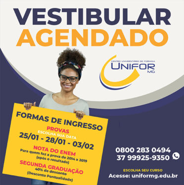 DIVULGADO EDITAL DO VESTIBULAR AGENDADO