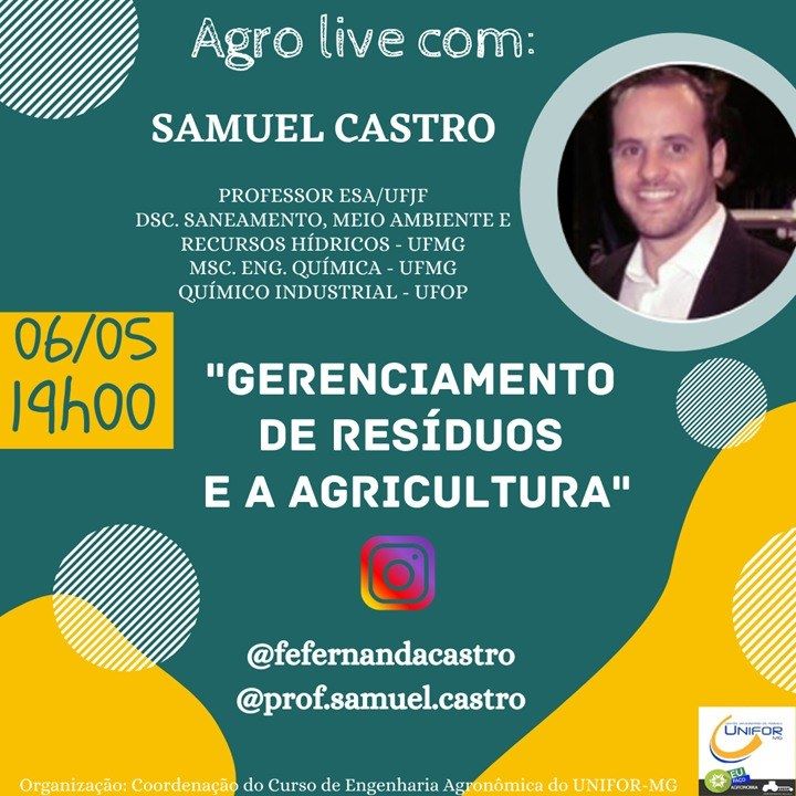 “GERENCIAMENTO DE RESÍDUOS E A AGRICULTURA” SERÁ TEMA DE AGRO LIVE