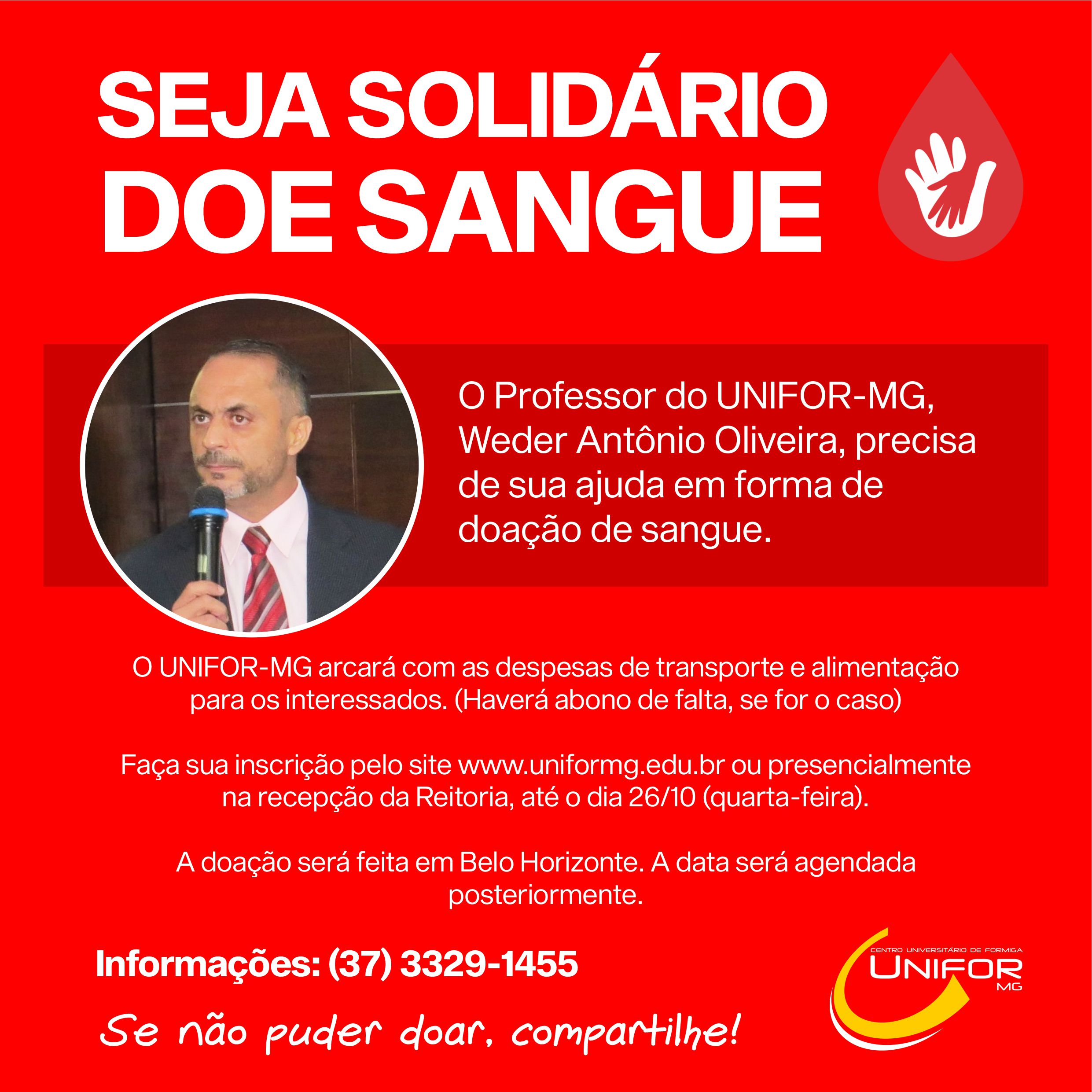 DOAÇÃO DE SANGUE