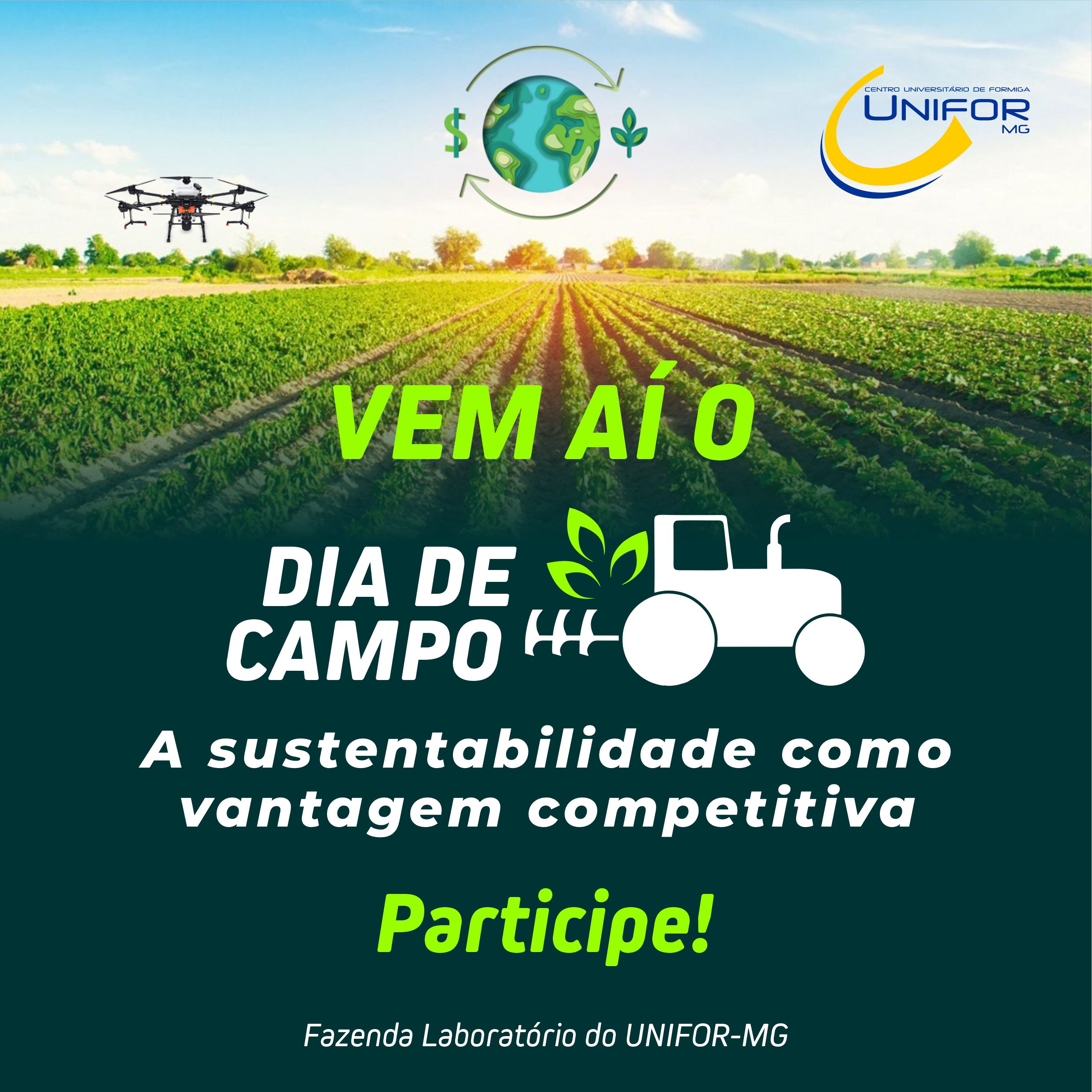 UNIFOR-MG REALIZARÁ 4ª EDIÇÃO DO DIA DE CAMPO