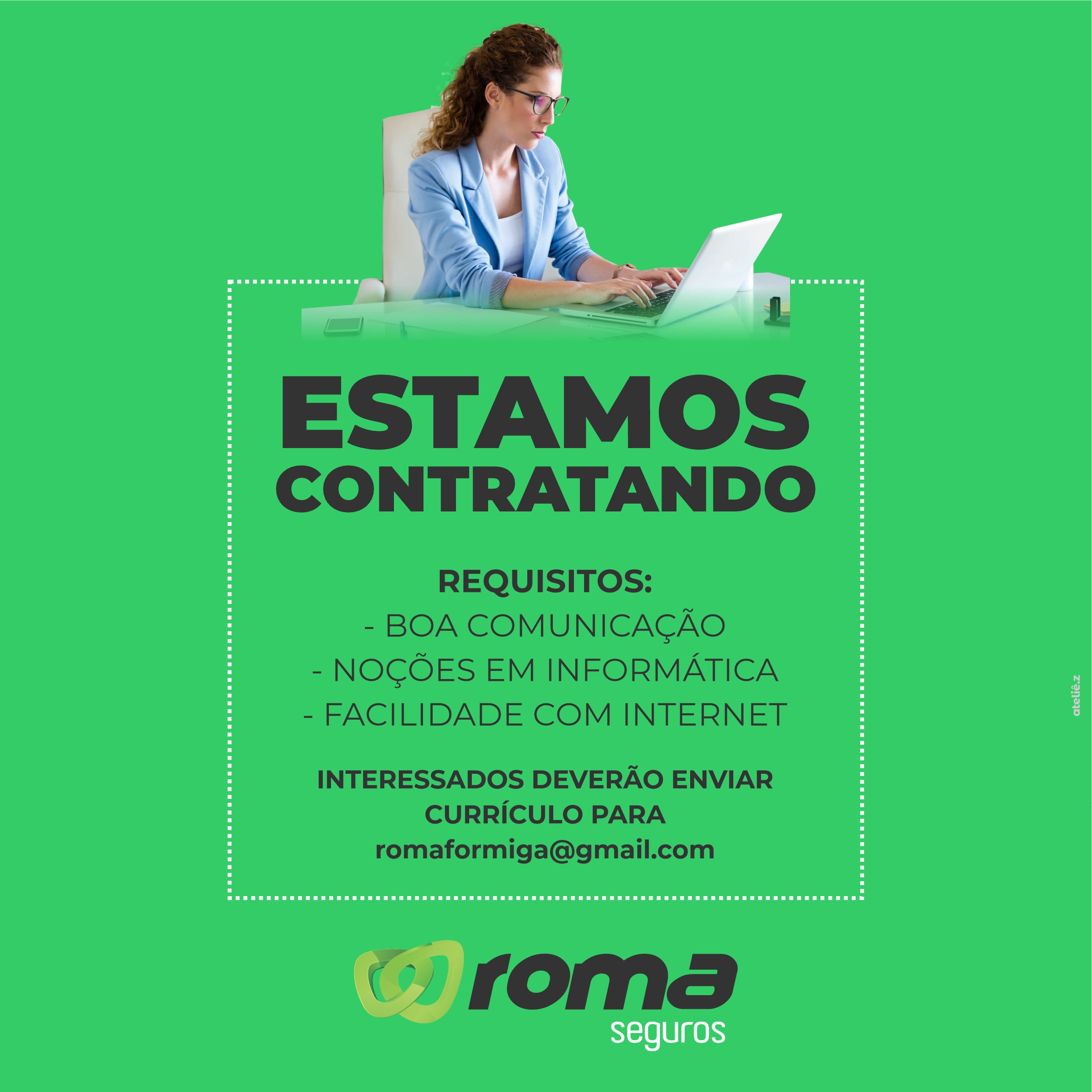 OPORTUNIDADE DE EMPREGO