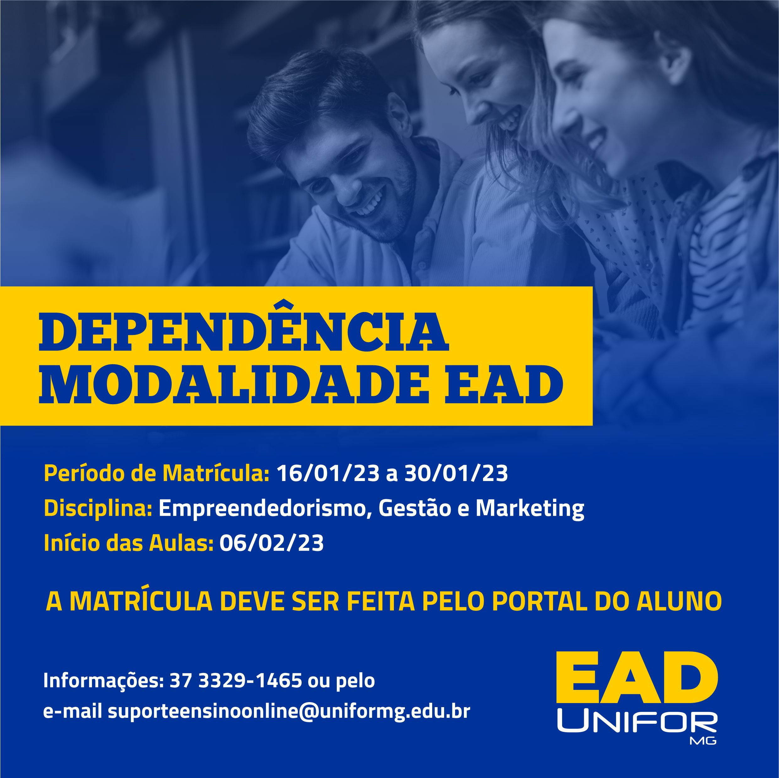 CONFIRA OS DADOS SOBRE DEPENDÊNCIAS NA MODALIDADE EAD