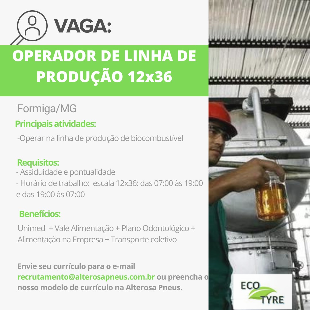 OPORTUNIDADE DE EMPREGO