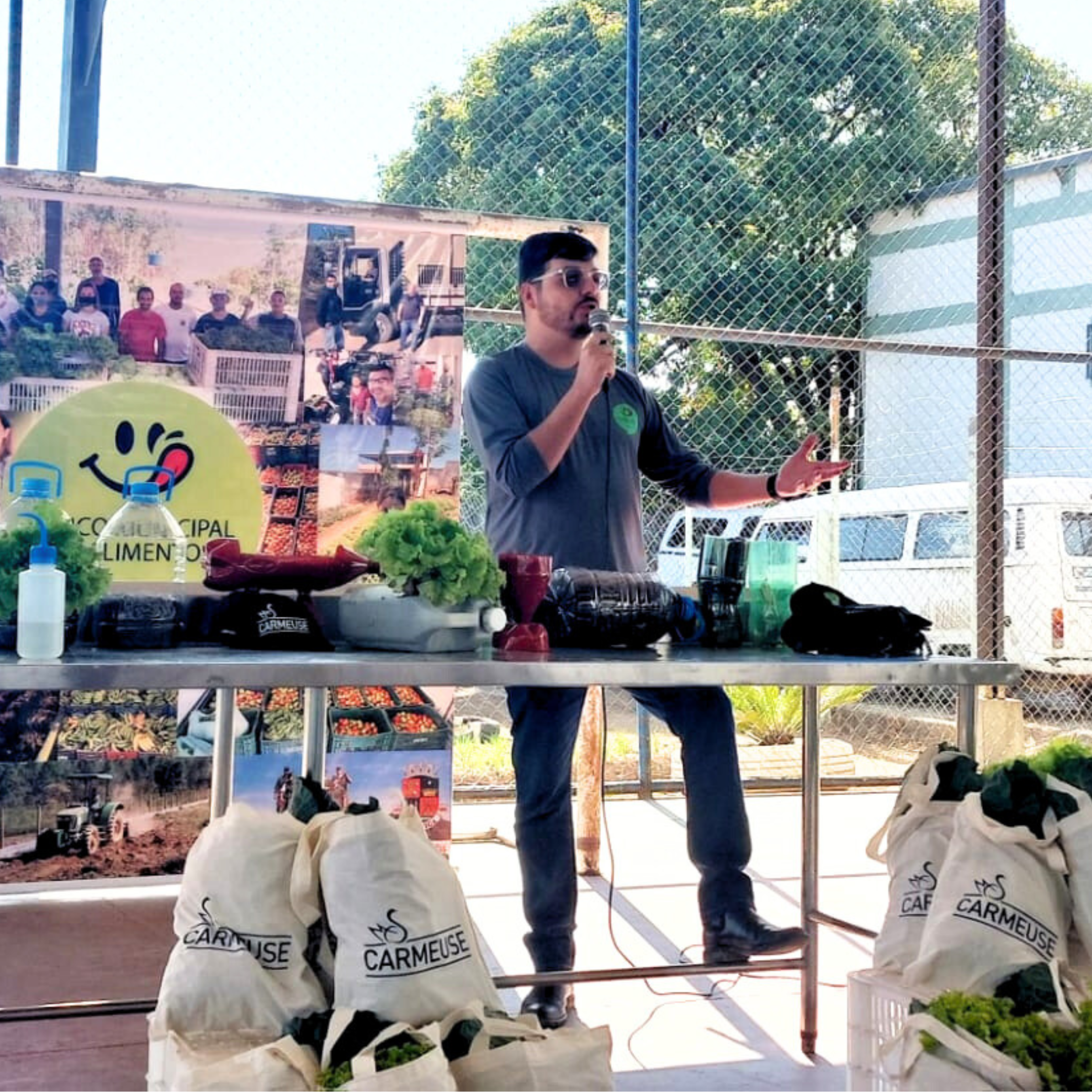 UNIFOR-MG FOI PARCEIRO DE AÇÃO SOCIAL NO BANCO MUNICIPAL DE ALIMENTOS DE FORMIGA