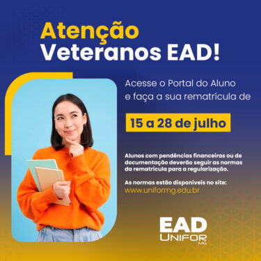 NORMAS PARA A REMATRÍCULA DA MODALIDADE EAD – 2023.2