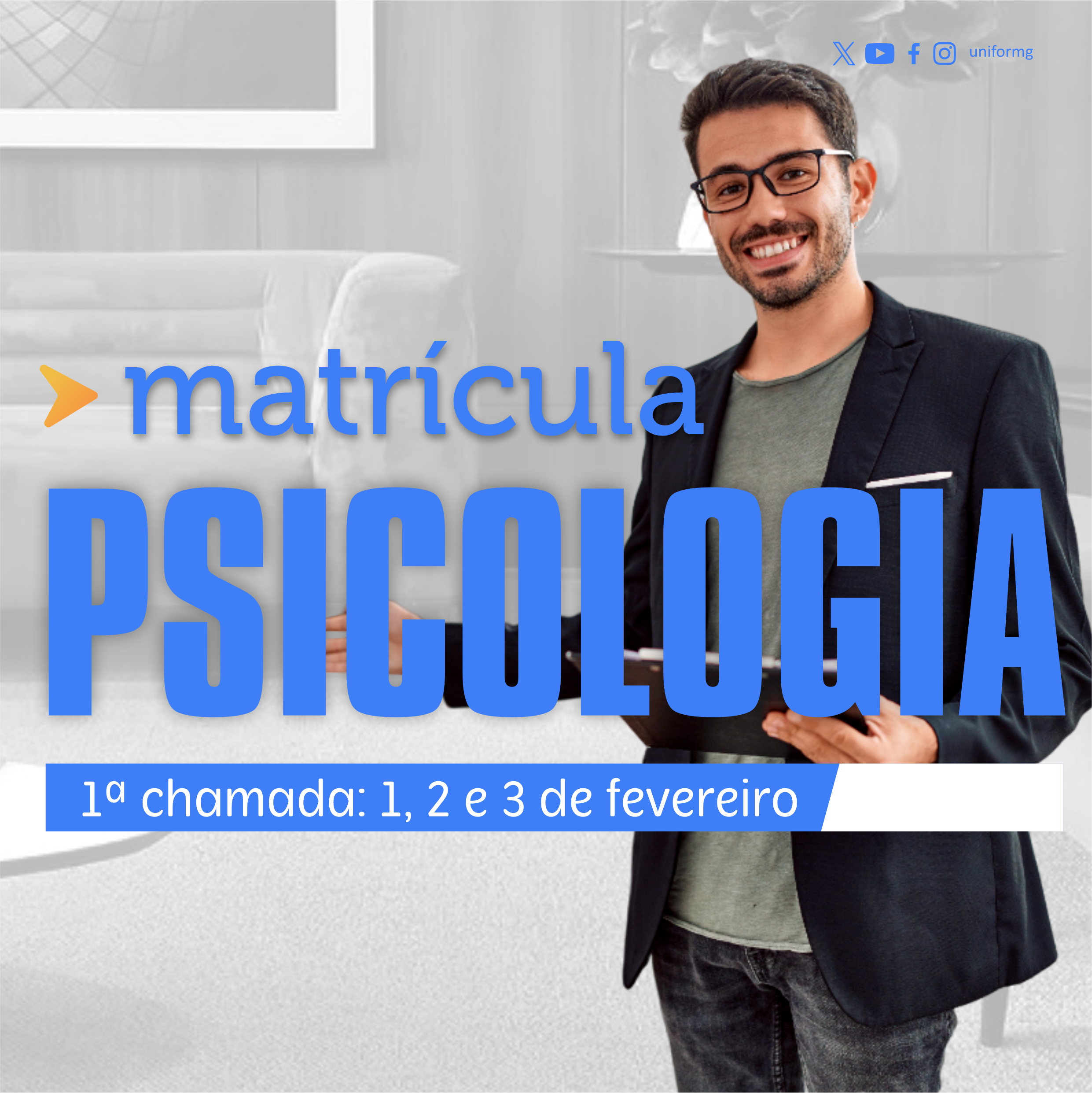 UNIFOR-MG DIVULGA LISTA DE APROVADOS NO VESTIBULAR DE PSICOLOGIA 2024 – PRIMEIRA CHAMADA