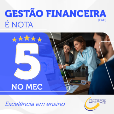 CURSO DE GESTÃO FINANCEIRA (EAD) É NOTA 5 NO MEC
