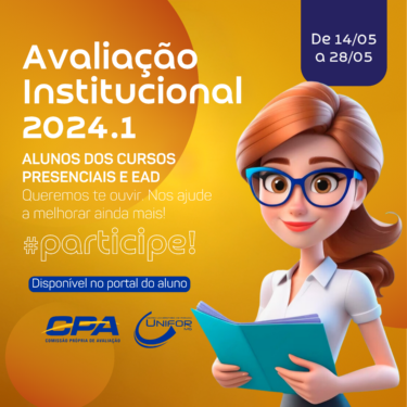 PARTICIPE DA AVALIAÇÃO INSTITUCIONAL 2024