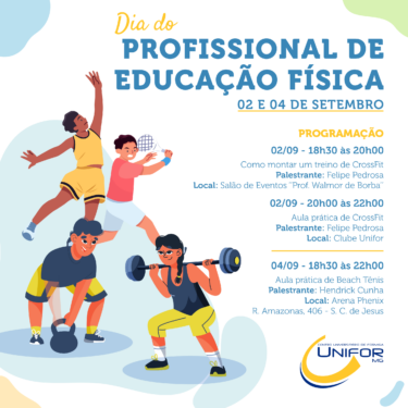 CENTRO UNIVERSITÁRIO PROMOVE DIA DO PROFISSIONAL DE EDUCAÇÃO FÍSICA