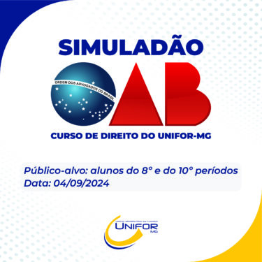 CURSO DE DIREITO PROMOVERÁ SIMULADÃO OAB