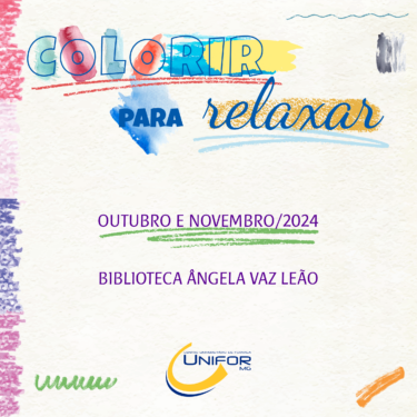 BIBLIOTECA ÂNGELA VAZ LEÃO PROMOVE A ATIVIDADE DE EXTENSÃO “COLORIR PARA RELAXAR”