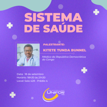 ALUNOS DE ENFERMAGEM PARTICIPARÃO DE UMA RODA DE CONVERSA SOBRE SISTEMA DE SAÚDE