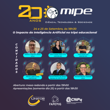 UNIFOR-MG DIVULGA CRONOGRAMA DE APRESENTAÇÕES DA XX MIPE