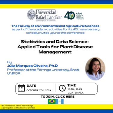 PROFESSORA DE ENGENHARIA AGRONÔMICA MINISTRARÁ PALESTRA PARA A UNIVERSIDADE DA GUATEMALA