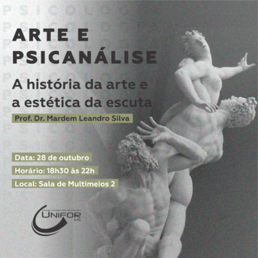 CURSO DE PSICOLOGIA PROMOVE PALESTRA SOBRE ARTE E PSICANÁLISE