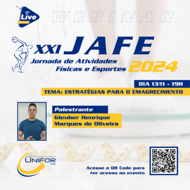 ALUNOS DE EDUCAÇÃO FÍSICA PARTICIPARÃO DA JORNADA DE ATIVIDADE FÍSICA E ESPORTES