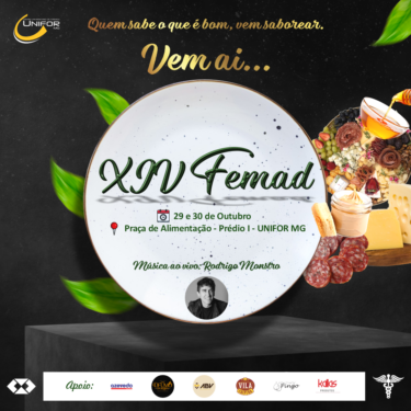 XIV FEMAD SERÁ REALIZADA NO CENTRO UNIVERSITÁRIO
