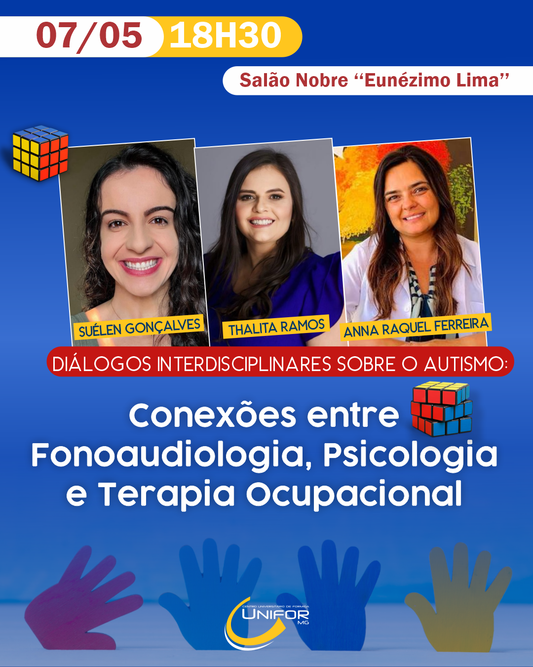 UNIFOR-MG PROMOVERÁ DIÁLOGO INTERDISCIPLINAR SOBRE O AUTISMO